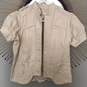 Charlotte Russe Cream Jacket